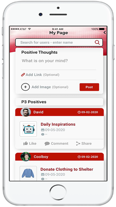 P3 | The P3 App Screenshot