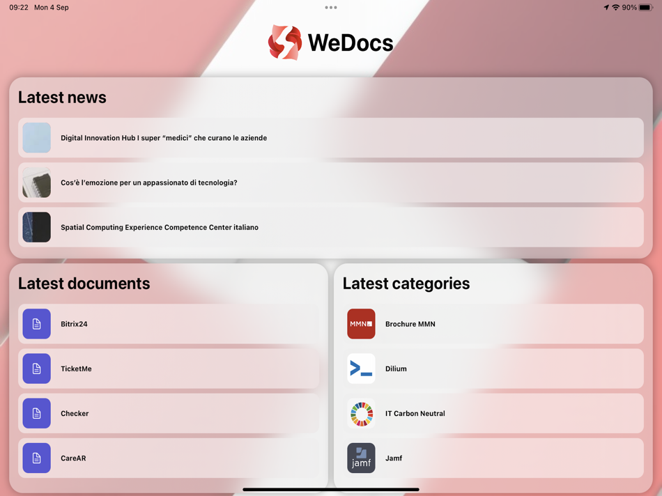 #1. WeDocs (iOS) 由: Magnetic Media Network S.p.A.