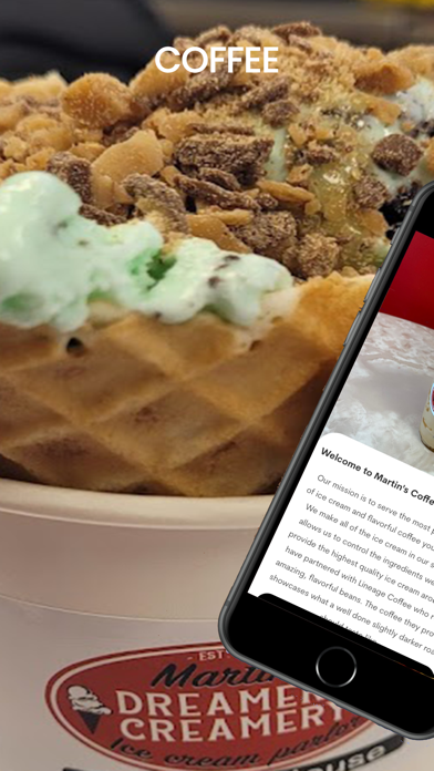 Martin's Coffee & Ice Cream Screenshot