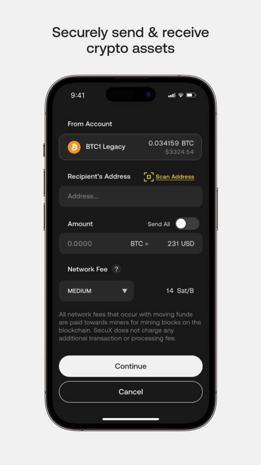 #4. SecuX Mobile (iOS) De: SecuX Technology Inc.