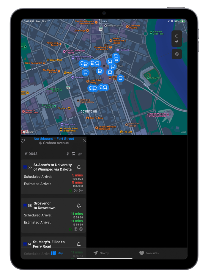 SwiftRide Winnipeg Transit