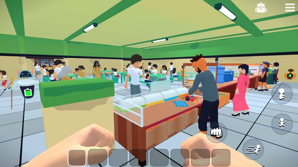 #1. School Cafeteria Simulator (iOS) 由: Akhir Pekan Studio