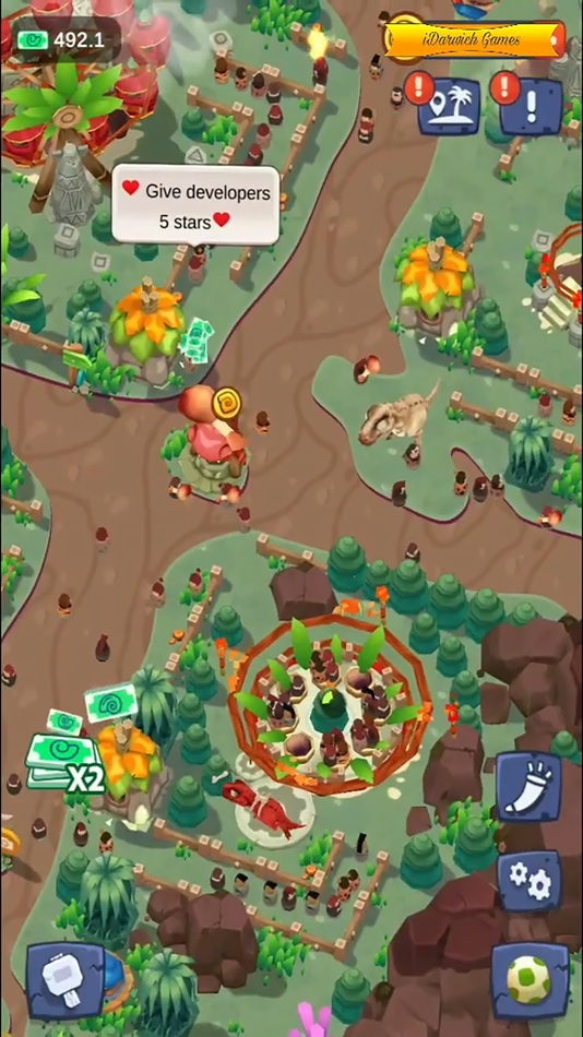 #6. Idle Stone Age (iOS) 由: Luong Tien
