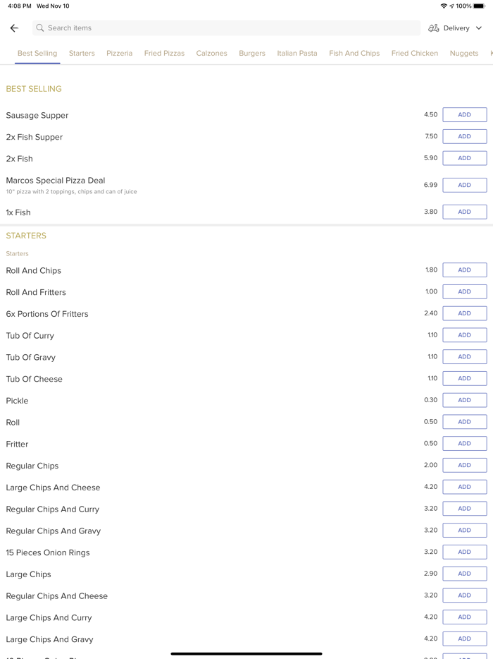 Marcos Fish And Chips