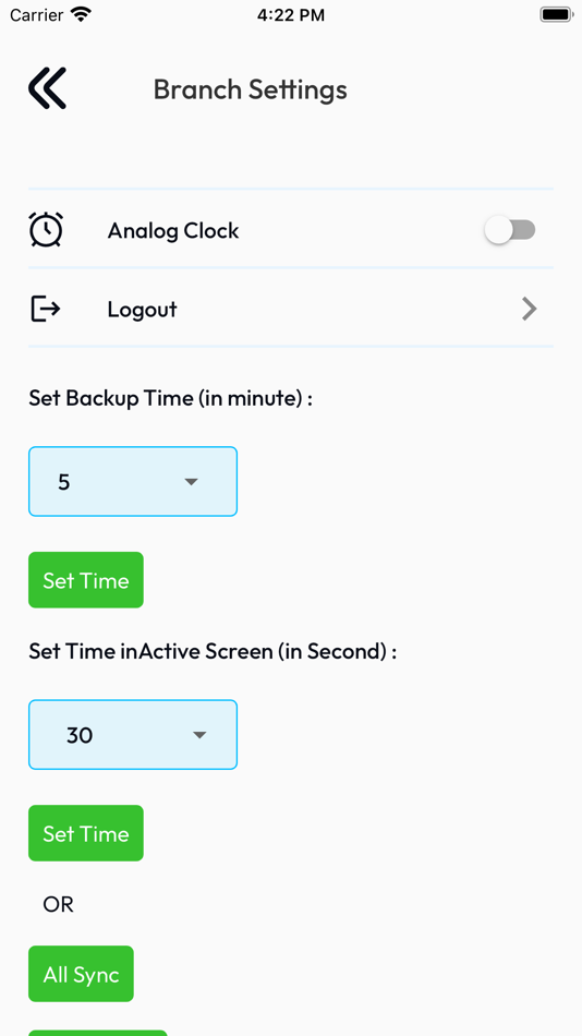 #6. Tablet attendance (iOS) 由: Ajmera Hiteshbhai