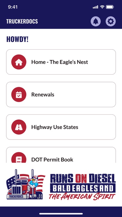 TruckerDocs Screenshot