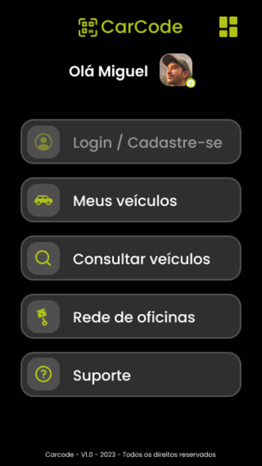 #3. CarCode (iOS) Podle: Rsx Global Tecnologia da Informacao LTDA