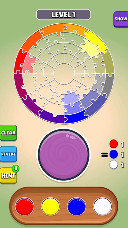 Color Merge Puzzle