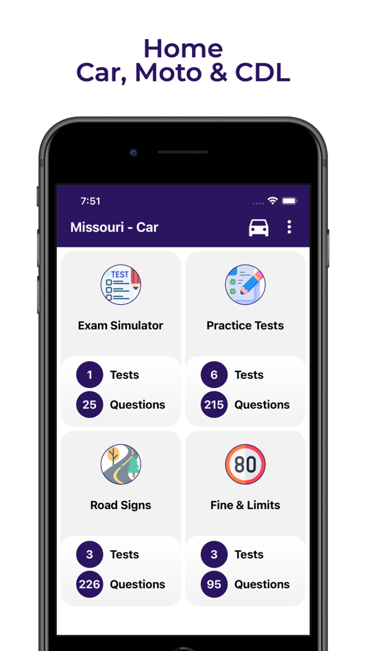 Missouri DOR Practice Test MO - 1.1.1 - (iOS)