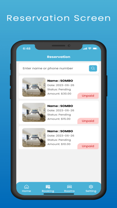 Airbed Owner Screenshot