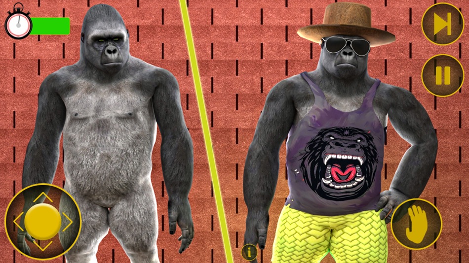 #3. Scary Stranger Gorilla Game (iOS) 来自: Hamza Ayoob
