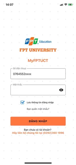 Game screenshot MyFPTUCT apk