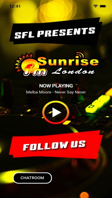 SunriseFM London Screenshot