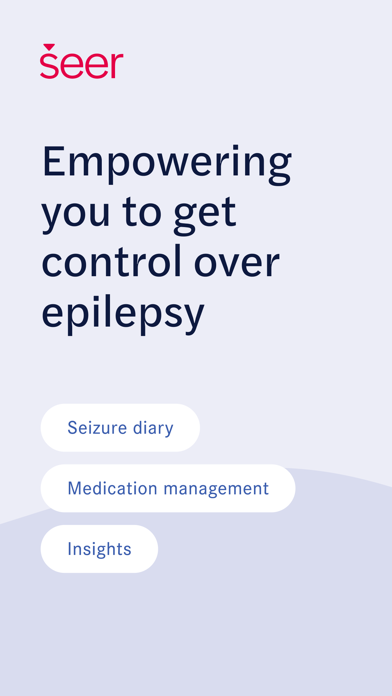 Seer – Epilepsy Management Screenshot