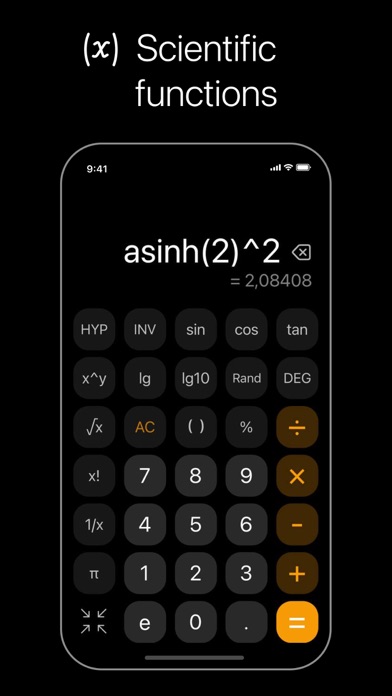 ConvCalc Calculator Converter Screenshot