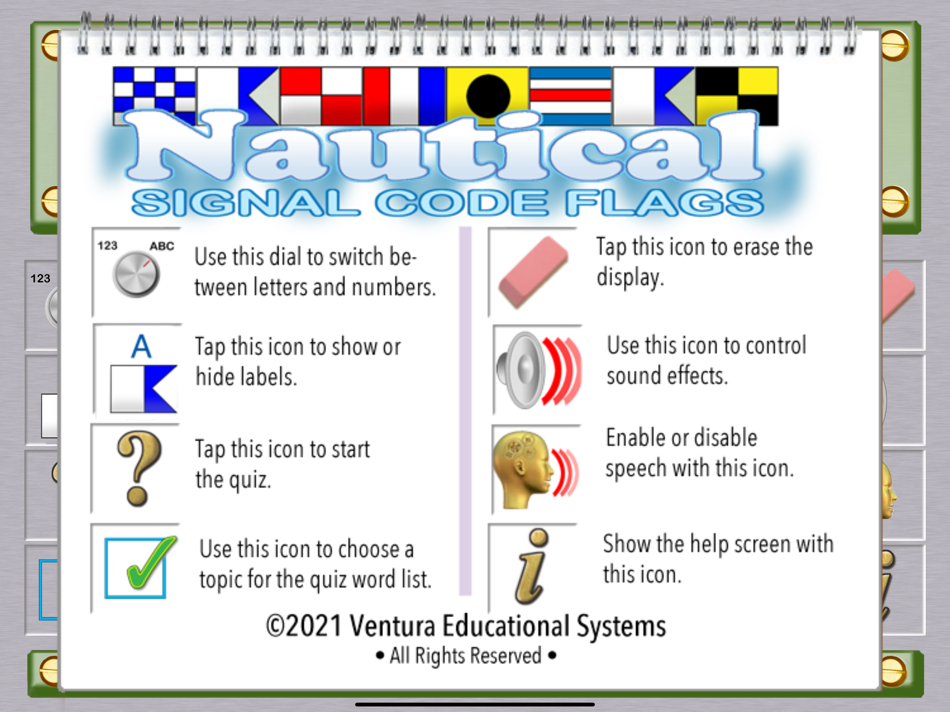 #5. Nautical Signal Code Flags (iOS) بواسطة: Ventura Educational Systems