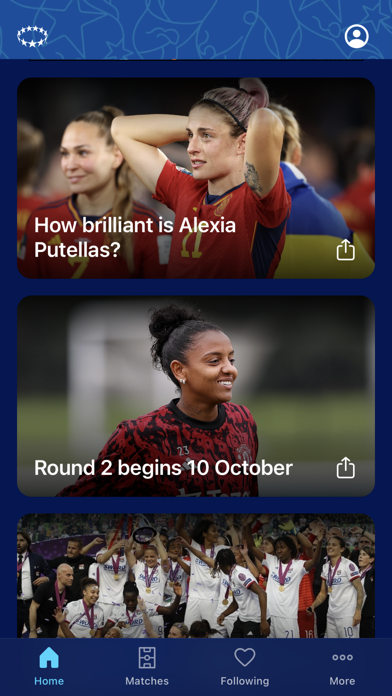 UEFA Women's Champions League Screenshot