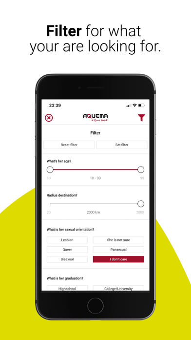 Screenshot #3 pour Aquema - A Queer Match