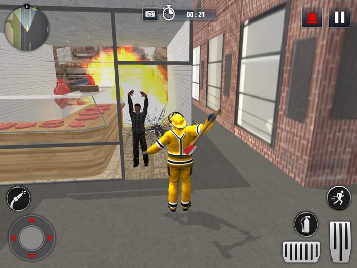 Fire Truck Simulator Rescue HQ