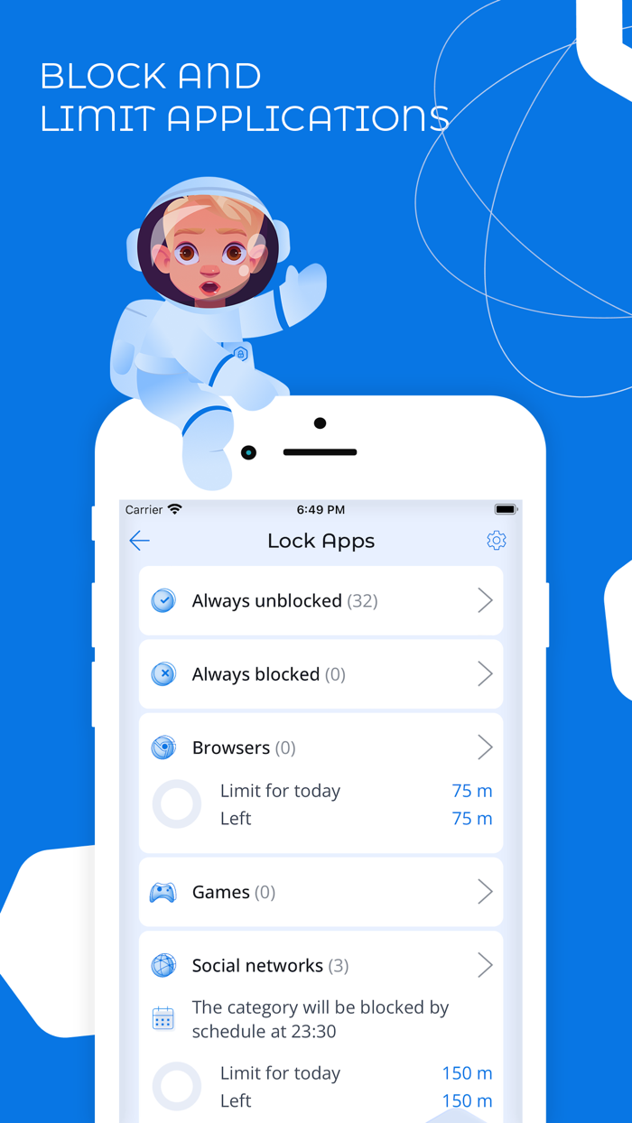 Parental control Kroha