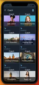 Bluebird: Learn Czech screenshot #1 for iPhone