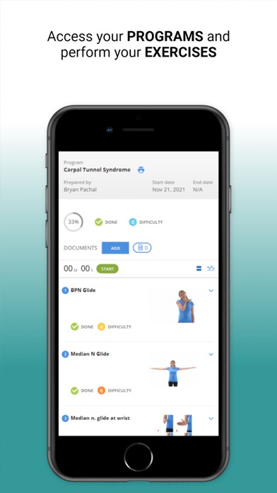 ET Exercise Therapy Screenshot