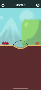 Bridge Draw Puzzle: Car Escape screenshot #2 for iPhone