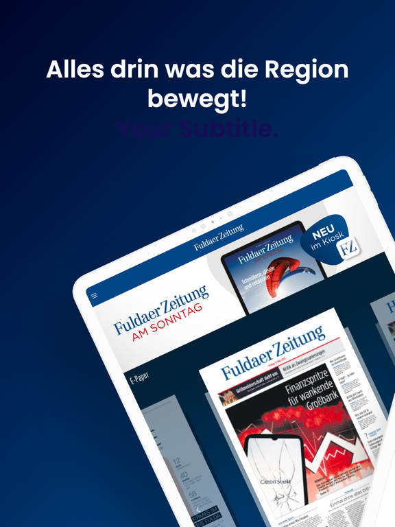 Screenshot #4 pour Fuldaer Zeitung