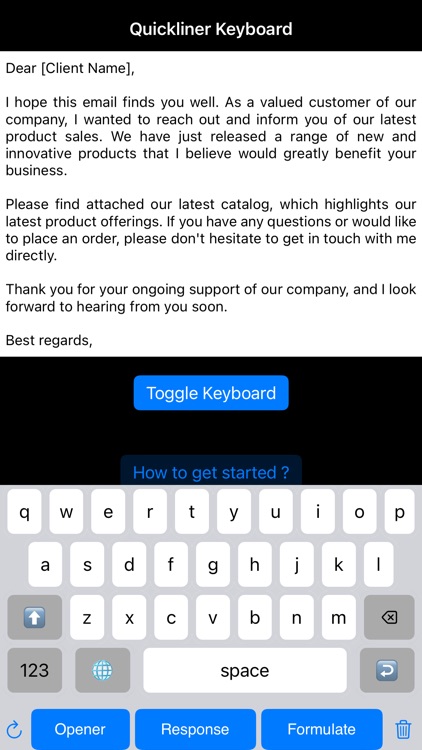 Quickliner Keyboard screenshot-5