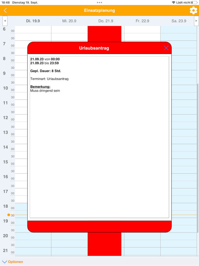 EasyTec mobile Einsatzplanung