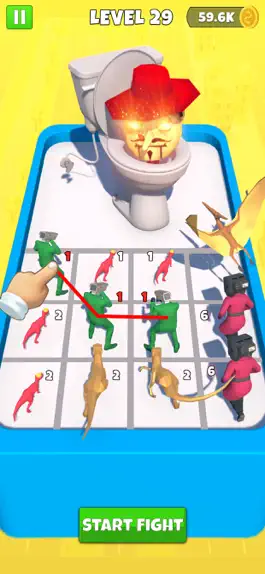 Game screenshot Merge Toilet Battle Monster mod apk