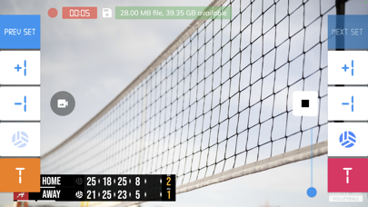BT Volleyball Camera Screenshot