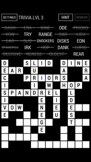 fill-in crossword puzzle iphone screenshot 2