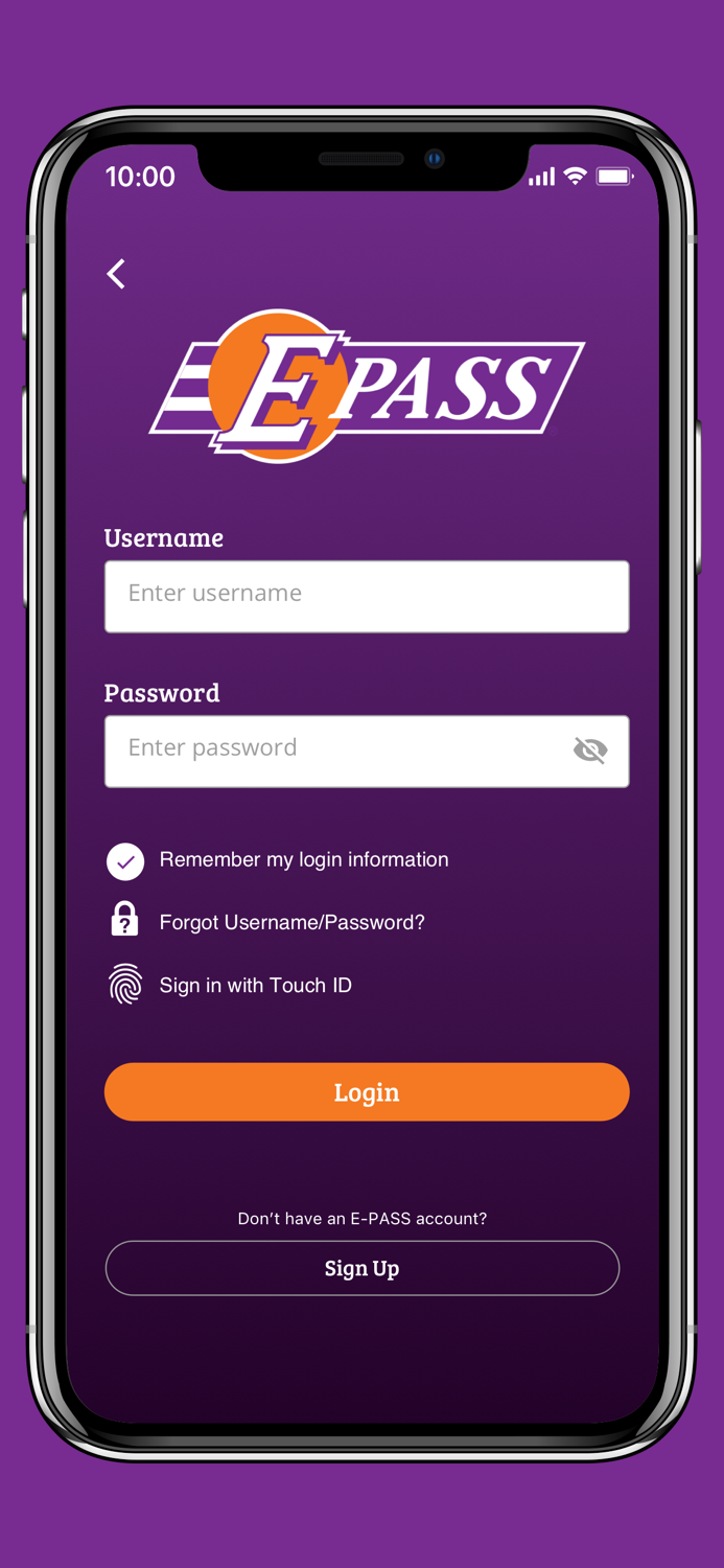 E-PASS Toll App