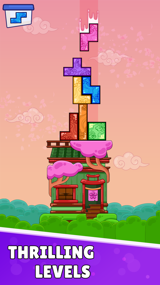 #3. Tetris Tower: Falling Blocks (iOS) Podle: Ludu