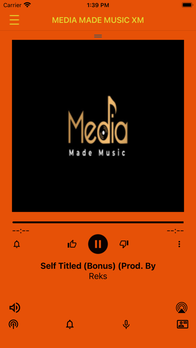 MEDIA MADE MUSIC. Screenshot