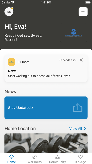 Fitnessmanufaktur Eppelheim Screenshot