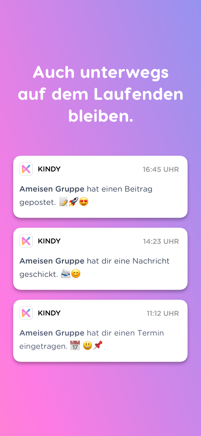 Kindy - Die Kita-App