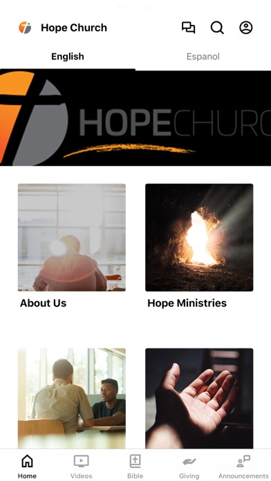 Hope Church Monticello Screenshot