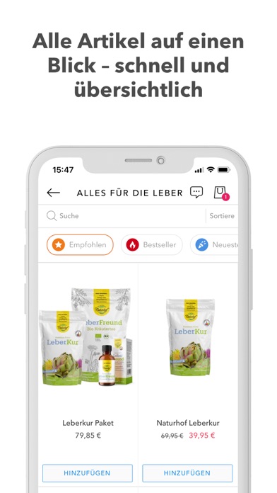 Steiger Naturals Screenshot