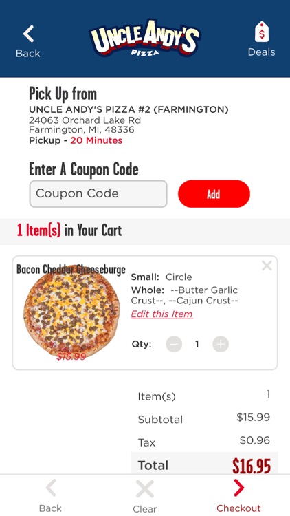 Uncle Andy's Pizza screenshot-5