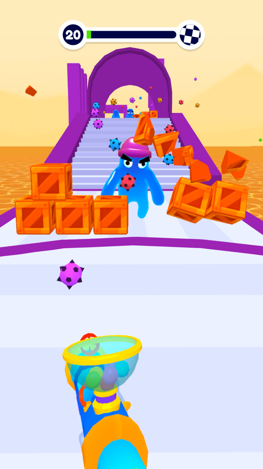 #2. Blob Shooter 3D: Slice Master (iOS) 来自: AI Games FZ