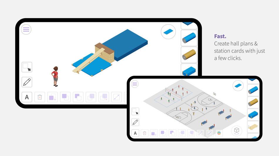 #3. 3D Turnhalle Mobile (iOS) By: Lukas Metzech