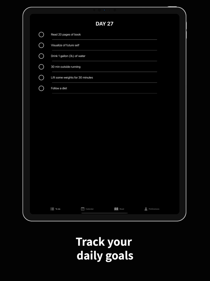 75 Tough - The Challange