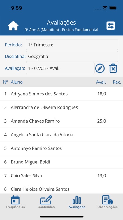 Diário de classe.online screenshot-3
