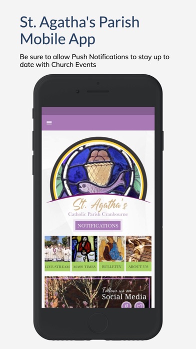 St Agatha's Catholic Parish Screenshot 1 - AppWisp.com St Agatha's Catholic Parish Screenshot 1 - AppWisp.com