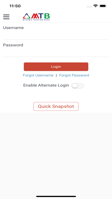MTB Bank Mobile Banking Screenshot