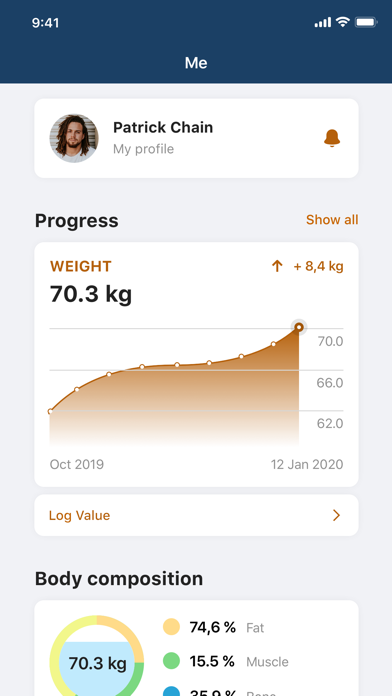 LB Fitness Screenshot