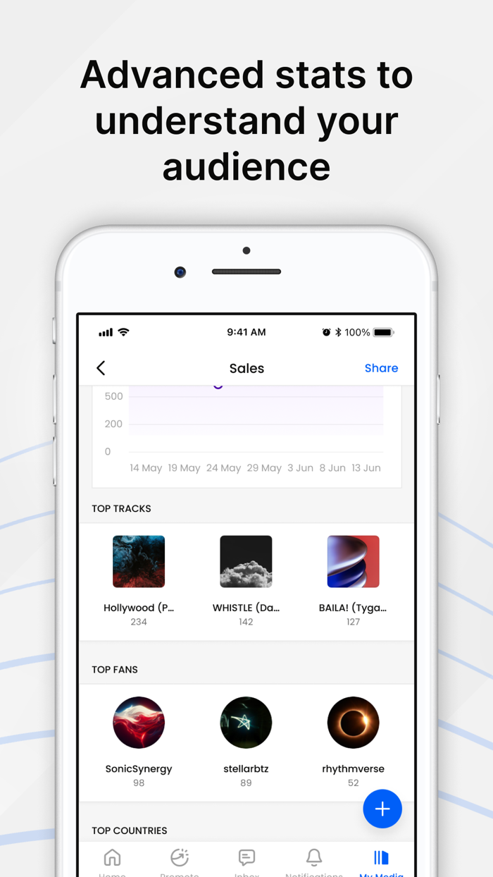 BeatStars Studio My Media