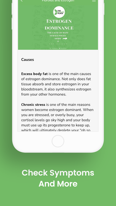 The Health Place Assessment Screenshot